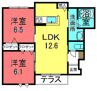 プランドールイズミ１Ｆ（栗東高野）