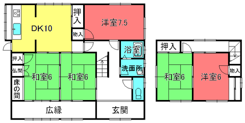 西川邸貸家(安養寺７）